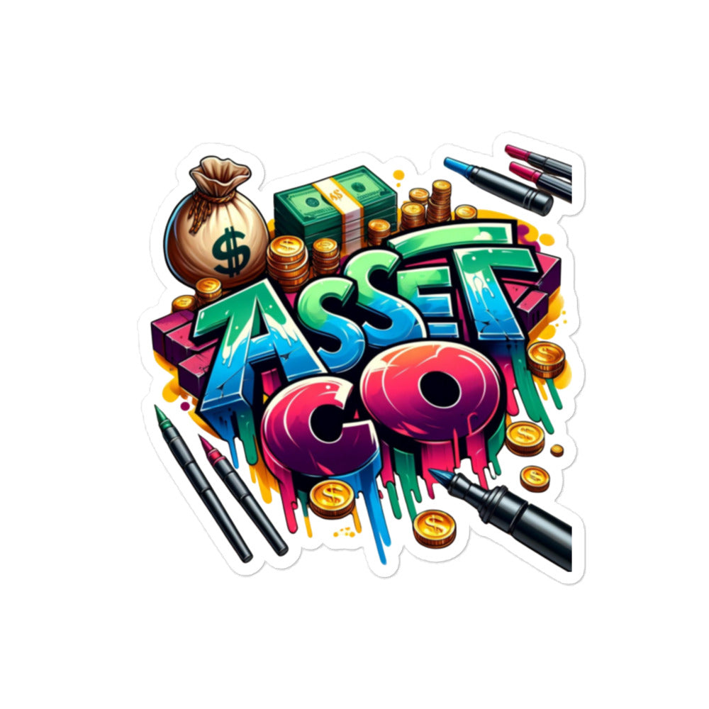 Asset Co. Stickers: Elevate Your Game, Elevate Your Gear