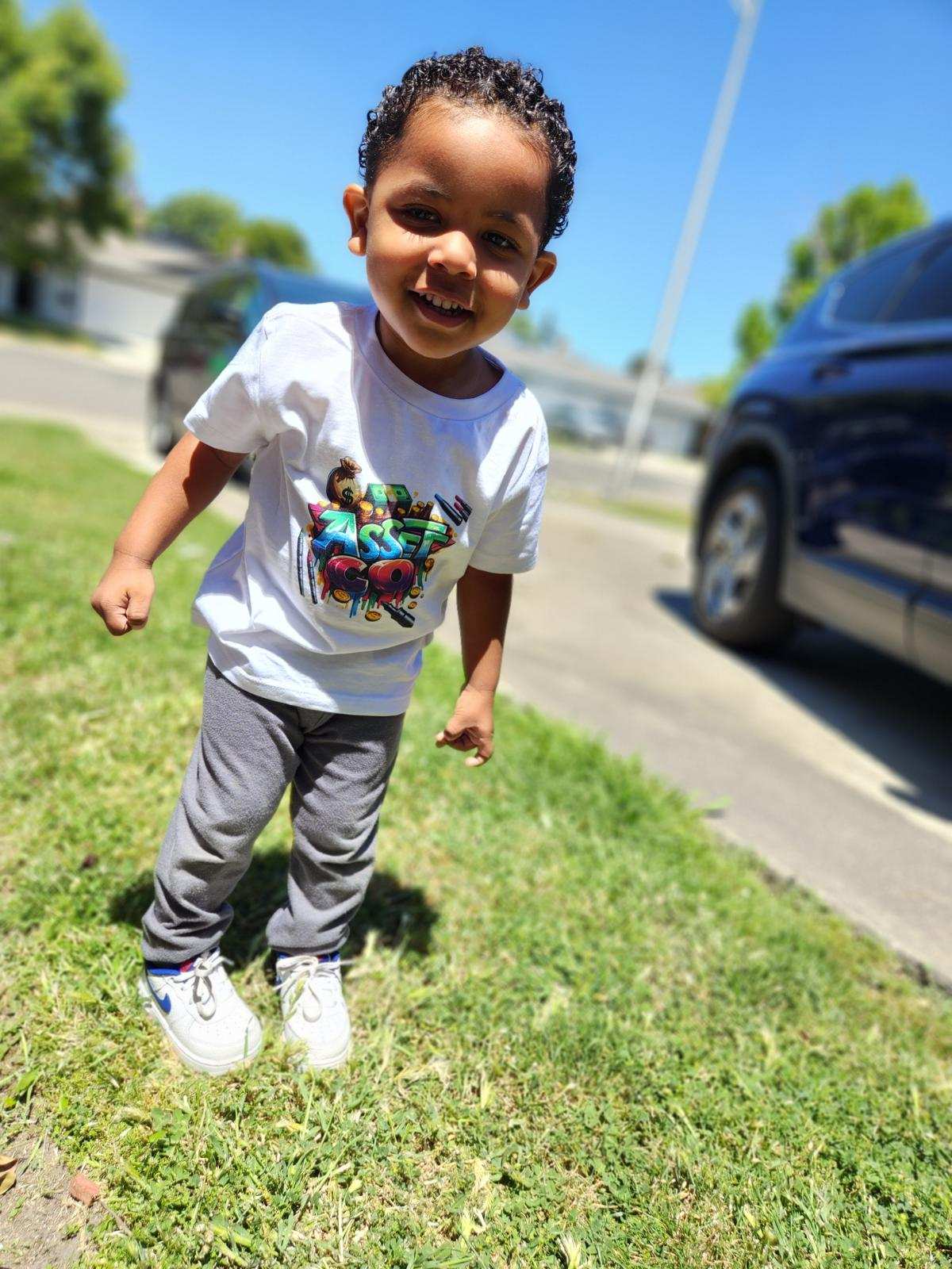 Asset Co. Check & Balance Toddler Tee: Empowering Future Leaders